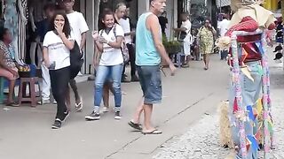 tomei um susto