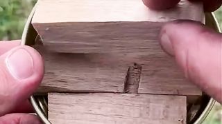 Survival Skills_ Quick Method of Making Wood Charcoal