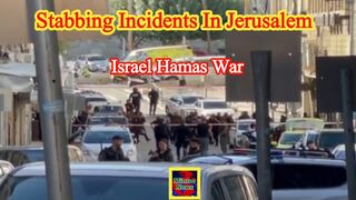Two Israeli border police officers are injured after being stabbed in Occupied East Jerusalem