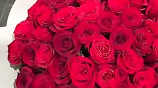 Bouquet de roses rouge/// amour et plaisir d’offrir