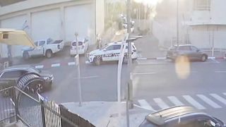 Israel War | New Documentation of Gaza Terrorist Attack | RPG Fired at Sderot Police Stati | RCF