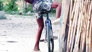 nosy about using a bicycle