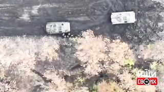 Ukraine Russia War | Ukrainian Drone Strikes Russians Near APC | RCF