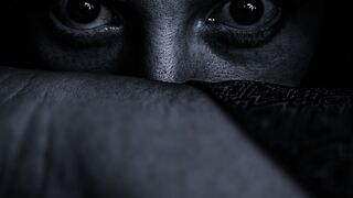 Animated scary ghost. Fantasma aterrador animado