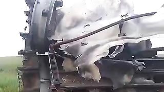 Ukraine Russia War | UA POV: Destroyed Russian S-300 SAM in Berdyansk, Zaporozhia | Hit Wh | RCF