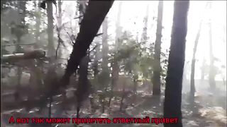 Ukraine Russia War | RU POV: Russian Soldier Shows His D-20 152mm Howitzer Hit by Counter- | RCF