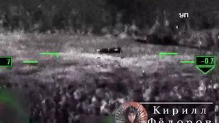 RU POV: Ka-52 Takes Out AFU Vehicle with Vikhr ATGM | RCF