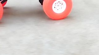 Real RC CAR TASTING WITH POWER FUL TRUCK.