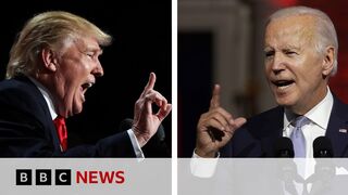 BBC News - Donald Trump leads Joe Biden in key swing states, new polling suggests
