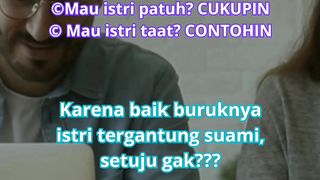 Istri itu tergantung suami