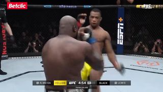 Résumé UFC Une démonstration et un record pour Almeida face à Lewis.