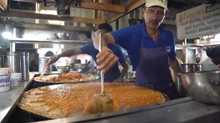 Indian street food - CURRY like youve NEVER seen before Indian street food in Ahmedabad, India.