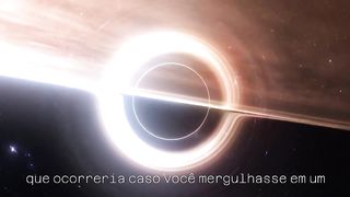 O QUE ACONTECERIA SE VOCÊ CAÍSSE EM UM HOLE_ NEGRO