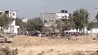 Israel War | Gaza Residents in Humanitarian Corridor | RCF