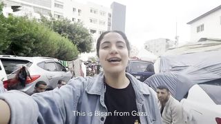 'It's Bisan from Gaza and I'm Still Alive'