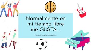 GCSE Spanish | Let’s Learn the Phrase in my Free Time I like in Spanish | Practice Activities