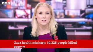 Hamas-run health ministry says more than 10,300 killed in Gaza