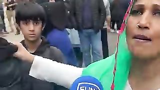 PTI supporters in London