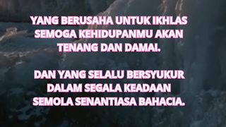 Untukmu yang selalu bersabar dan bersyukur
