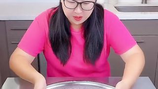 Emoji cake???? vs fruits ice cream challenge!  by Ethan Funny Family