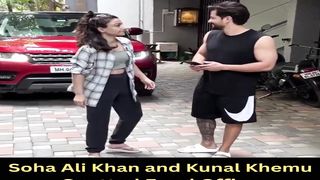 Soha Ali Khan and Kunal Khemu Spotted Excel Office #sohaalikhan #shorts #short #trending #viral #bollywood #shortvideo