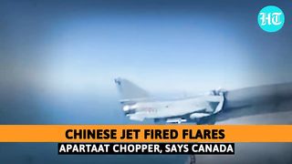 Canada Fumes After China’s J-11 Fighter Jet Fires Flares At Chopper Over South China Sea _ Details