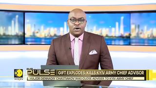 Russia-Ukraine war_ Gift explodes, kills Kyiv army chief advisor _ WION Pulse