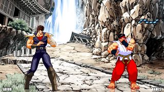 Ken The Survivor vs Ryu - Street Fighter