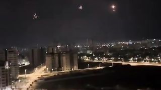 Israel War | Iron Dome Defense in Ashkelon | Oct 2023 | RCF
