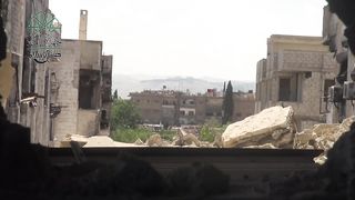Syria Conflict |  Front Engineers' Tunnel Bomb | Damascus, 2014 | RCF