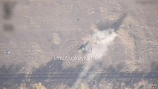 Ukraine Russia War | RU POV: Zala Drone Observes Lancet Hit on Grad Launcher | RCF