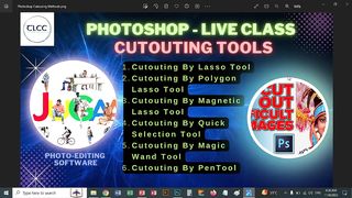 Photoshop Cutouting Class Live Recording | TLCC