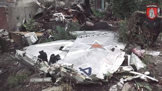 Ukraine Russia War | RU POV: Shot Down Russian SU-24 in Soledar, Donetsk | Source: Nevsky | RCF