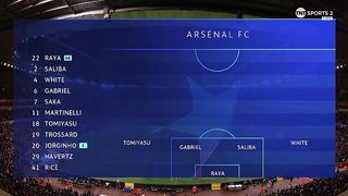 Arsenal  - Sevilla  2:0 | 08/11/2023 | 2023/24 Champions League