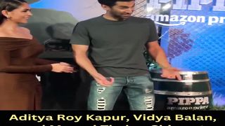 Aditya Roy Kapur, Vidya Balan, and Mrunal Thakur Shine at Pippa Screening #adityaroykapur #vidyabalan #mrunalthakur #short #youtubeshort #shorts