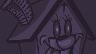Animation creepy housesit,  Animación espeluznante houseit