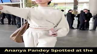 Ananya Pandey Spotted at the Airport #ananyapandey #shorts #short #trending #viral #bollywood #shortvideo
