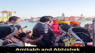 Amitabh and Abhishek Bachchan had a great time in Saudi Arabia #amitabhbachchan #shorts #short #trending #viral #bollywood #shortvideo