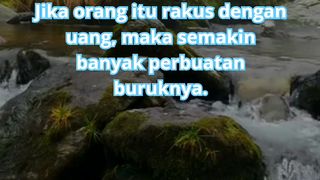 Menilai seseorang dari uang