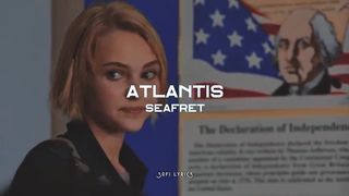 Seafret - Atlantis (letra/lyrics) || sped up version ||