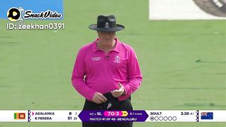 Wicket for New Zealand