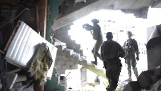 Israel War | IDF Discovers Hamas Weapons Facility | 11/9/23 | RCF