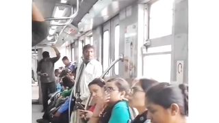 Current  prank in train