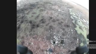 Russia Ukraine War | Drone Drop into Ukrainian Dugout | RCF