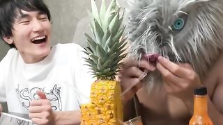 ISSEI funny video ???????????? with Inosuke ????