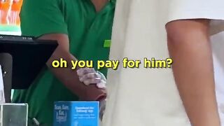 I Paid For His Food