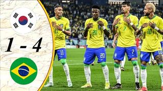 Brazil vs Korea ( 4-1) Korea must go home