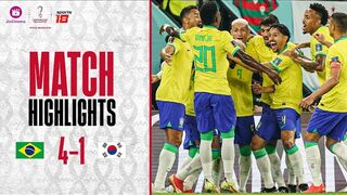 Brazil vs South Korea (4-1) match highlights // Fifa worldcup Qatar 2022