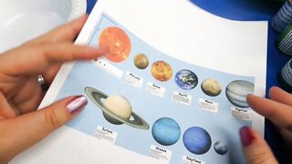 Painting Planets of the Solar System