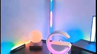 speaker led chargeable